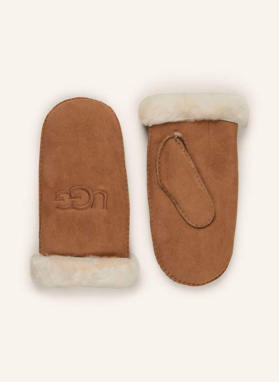 UGG Fäustlinge BRAUN