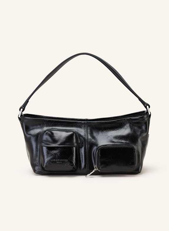 LIEBESKIND Schultertasche ARCHIVE LK 204 SMALL DUNKELGRAU/ SCHWARZ