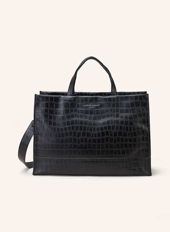 LIEBESKIND Handtasche LOU SATCHEL LARGE SCHWARZ