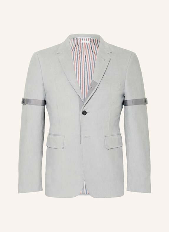 THOM BROWNE. Corduroy suit jacket extra slim fit LIGHT GRAY