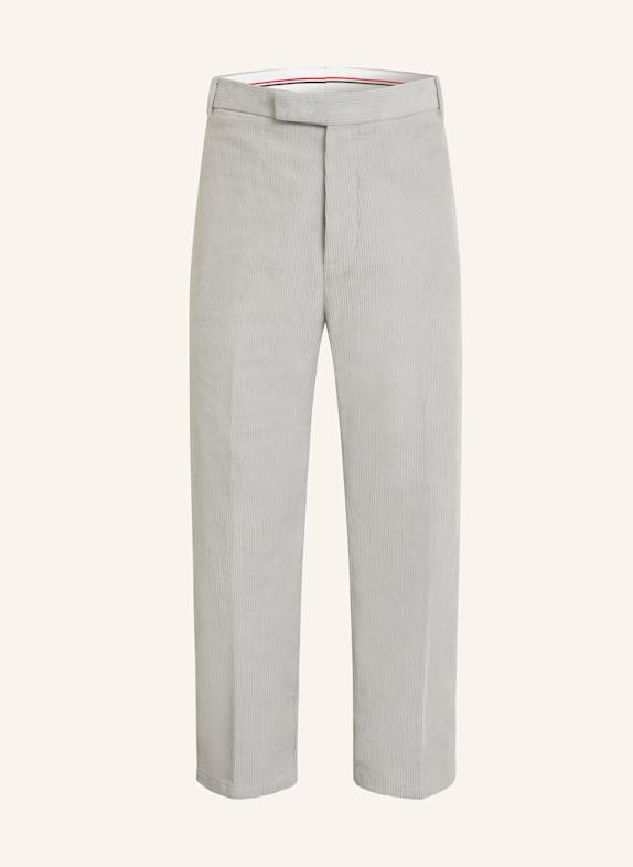 THOM BROWNE. Suit trousers regular fit in corduroy 055 LT GREY
