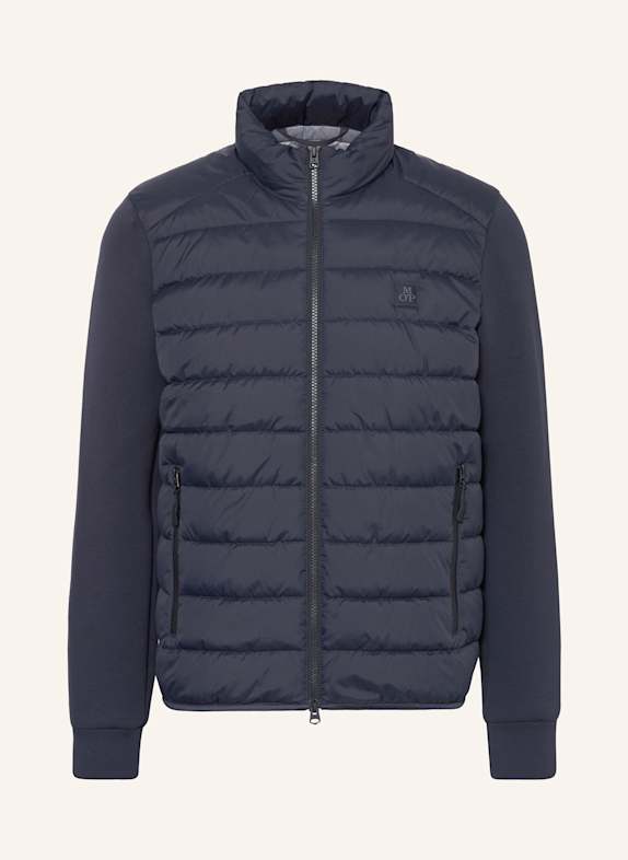 Marc O'Polo Jacke im Materialmix DUNKELBLAU