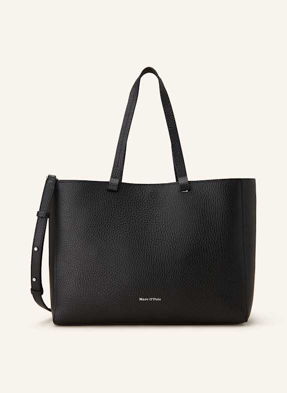 Marc O'Polo Shopper BUSIN M mit Laptop-Hülle SCHWARZ