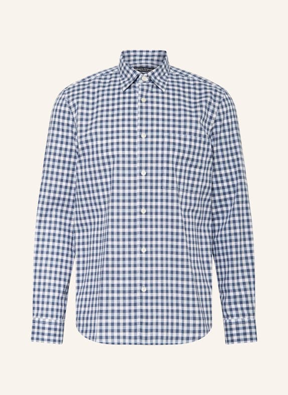 Marc O'Polo Hemd Regular Fit WEISS/ DUNKELBLAU/ HELLBLAU