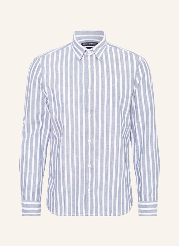 Marc O'Polo Koszula regular fit SZARONIEBIESKI/ BIAŁY