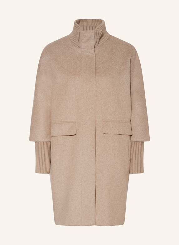 comma Coat LIGHT BROWN