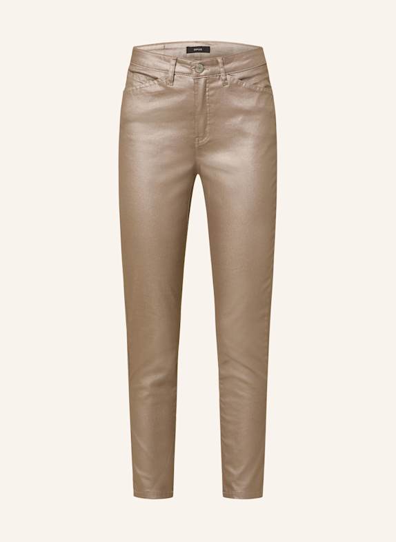 OPUS Coated Jeans EMILY TAUPE