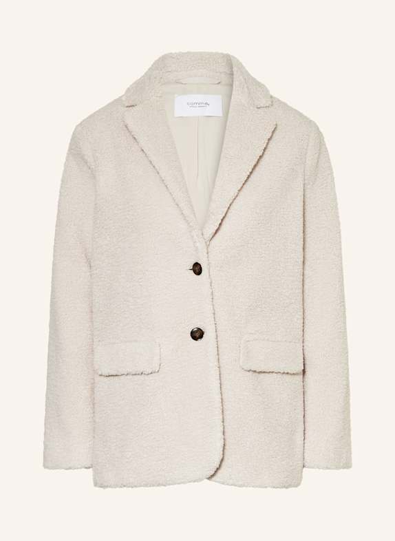 Jeans für Damen Teddyfell-Blazer CREME