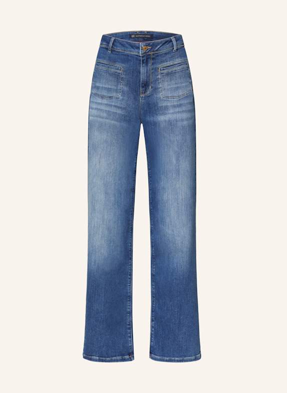 RAFFAELLO ROSSI Jeansy bootcut NELLA 847 Jeansblau