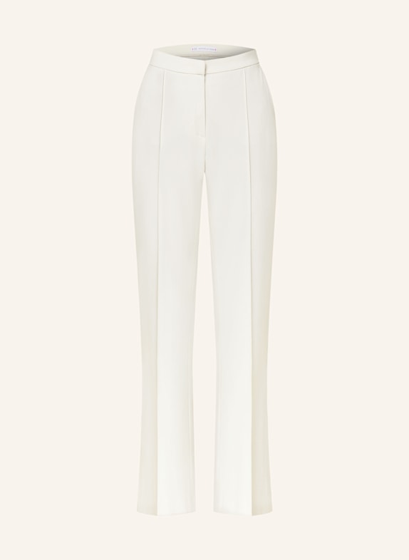 RAFFAELLO ROSSI Spodnie bootcut DORO KREMOWY