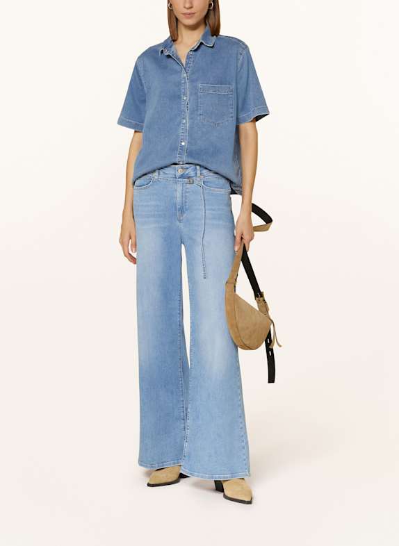 RAFFAELLO ROSSI Flared jeans SVENTY B 820 USED BLUE