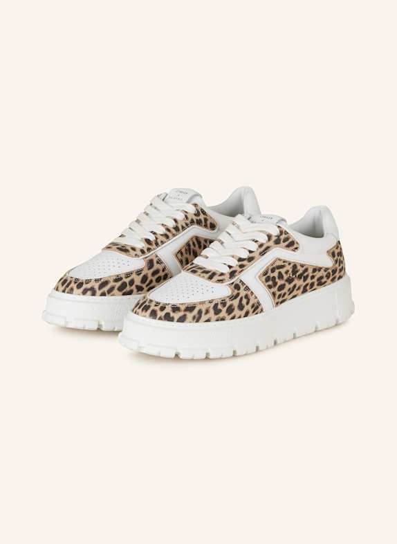 OH APRIL Sneaker CPH332 x OH APRIL WEISS/ BEIGE/ DUNKELBRAUN