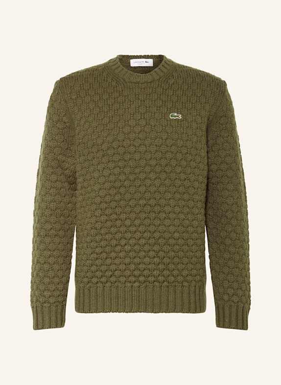 LACOSTE Pullover KHAKI