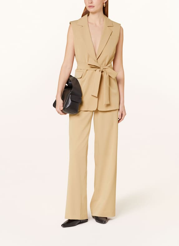 darling harbour Blazerweste BEIGE  BEIGE