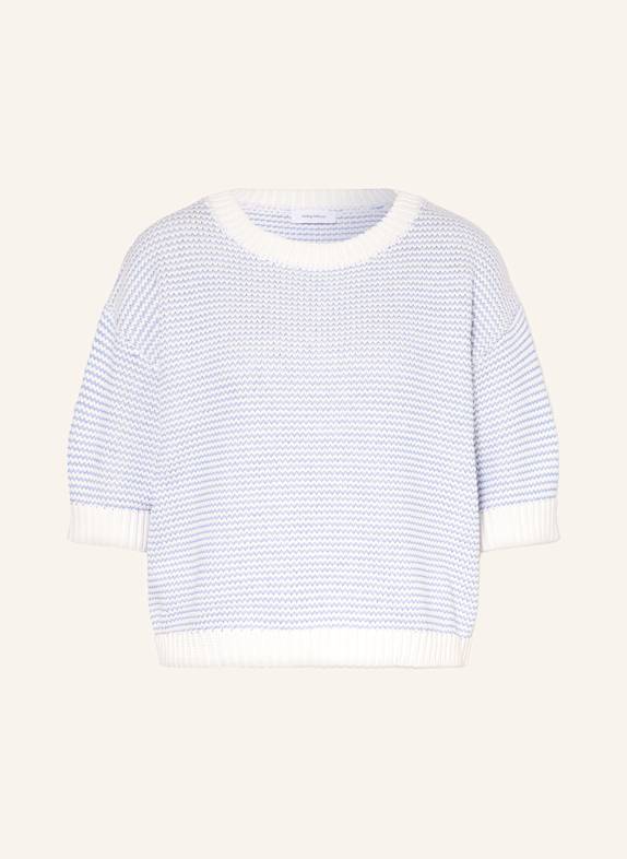 darling harbour Strickshirt ecru / blau