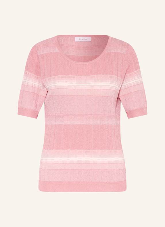 darling harbour Strickshirt mit Glitzergarn ROSENHOLZ