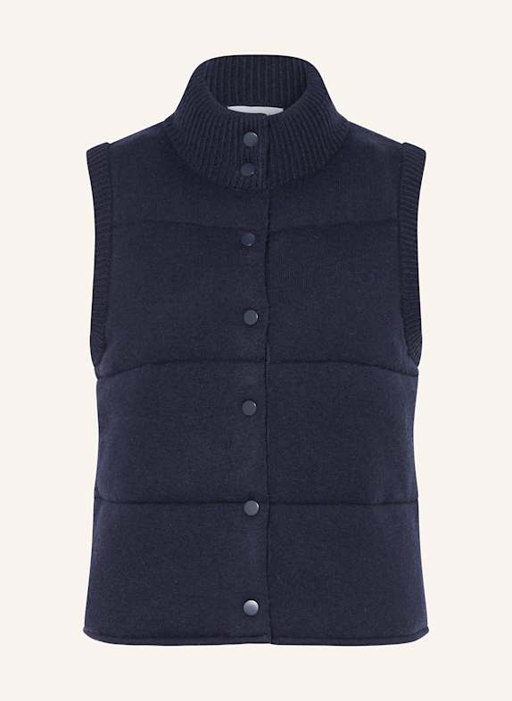 darling harbour Strickweste mit Cashmere MARINE