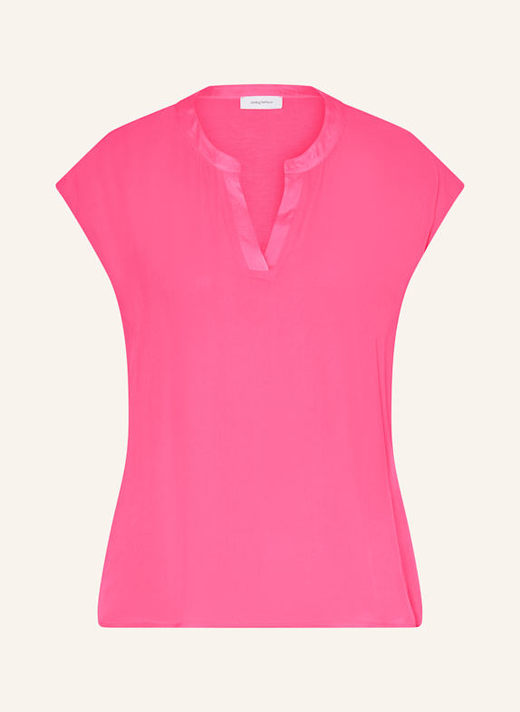 darling harbour Blusenshirt im Materialmix PINK
