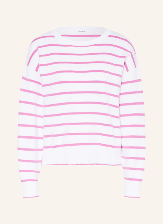 darling harbour Pullover WEIß / HELLPINK