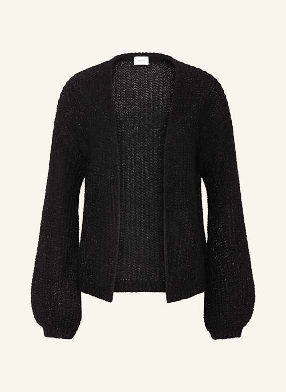 darling harbour Strickhülle mit Pailletten und Glitzergarn SCHWARZ