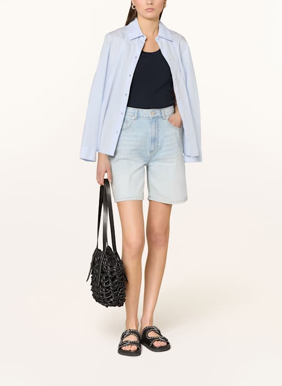 darling harbour Jeansshort LICHTBLAUW