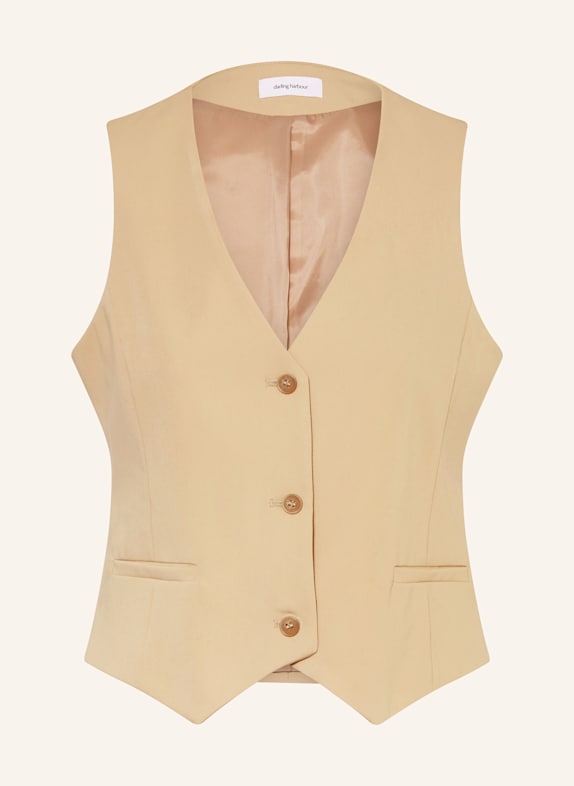 darling harbour Blazerweste BEIGE  BEIGE