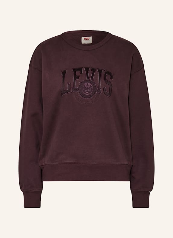 Levi's® Sweatshirt GRAPHIC HERITAGE DUNKELLILA