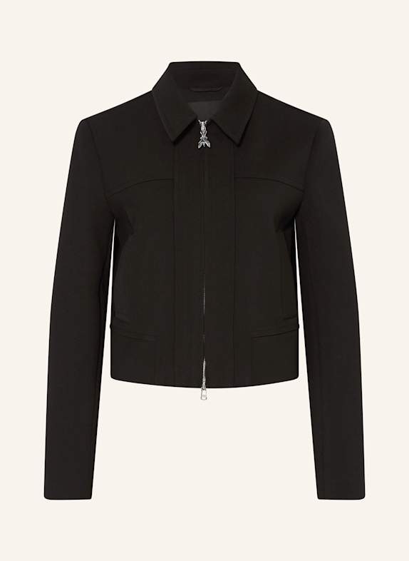PATRIZIA PEPE Kastenjacke SCHWARZ