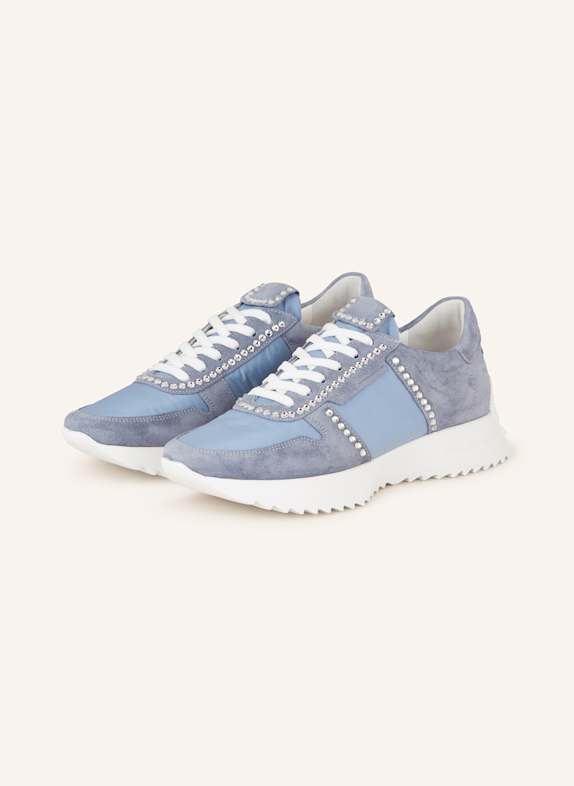 KENNEL & SCHMENGER Sneaker PULL mit Schmucksteinen BLAU