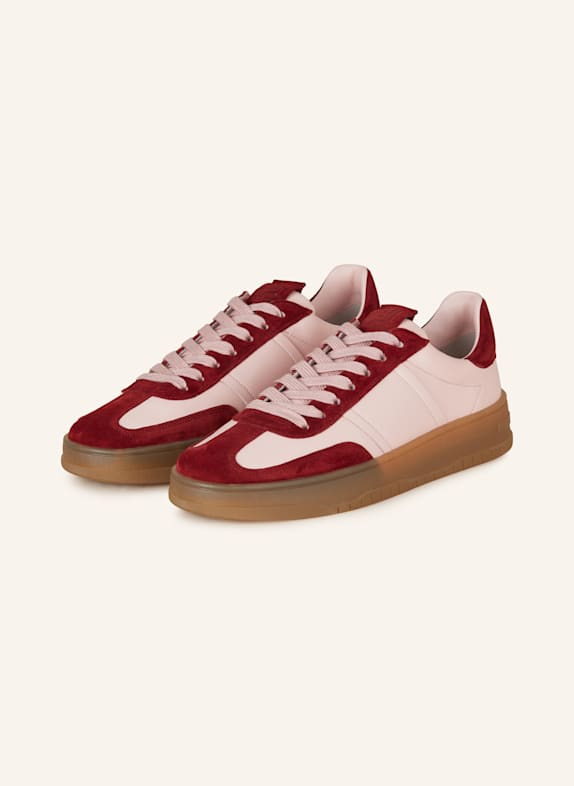 KENNEL & SCHMENGER Sneakersy DRIFT CIEMNOCZERWONY/ RÓŻOWY