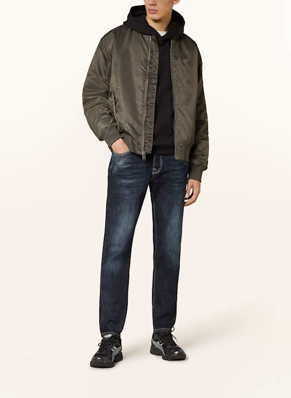 GOLDGARN DENIM Jeans U2 taps toelopende pasvorm 1030 darkblue