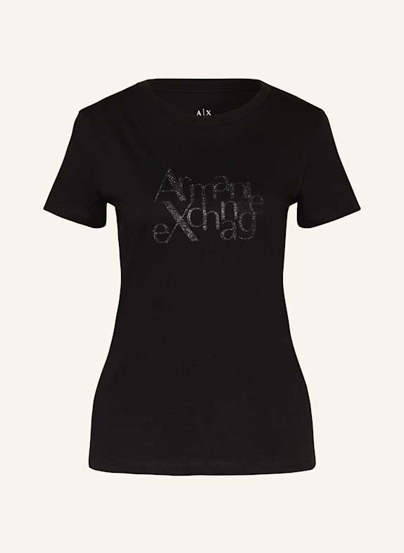ARMANI EXCHANGE T-Shirt SCHWARZ