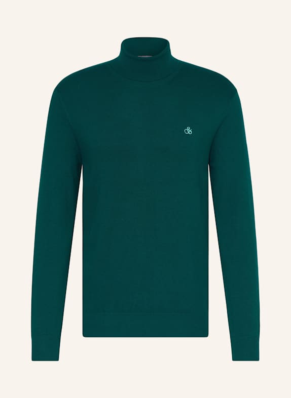 SCOTCH & SODA Rollkragenpullover DUNKELGRÜN