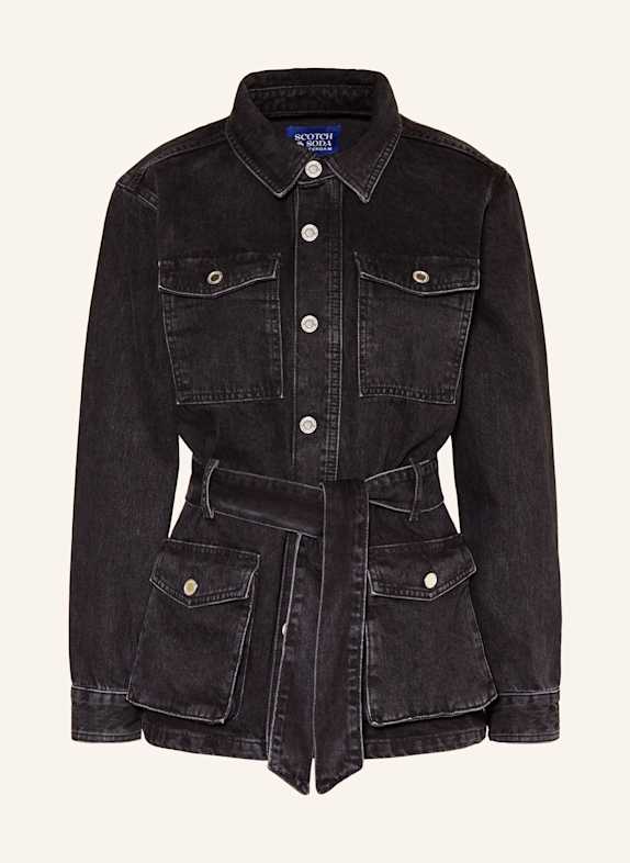 SCOTCH & SODA Jeansjacke SCHWARZ