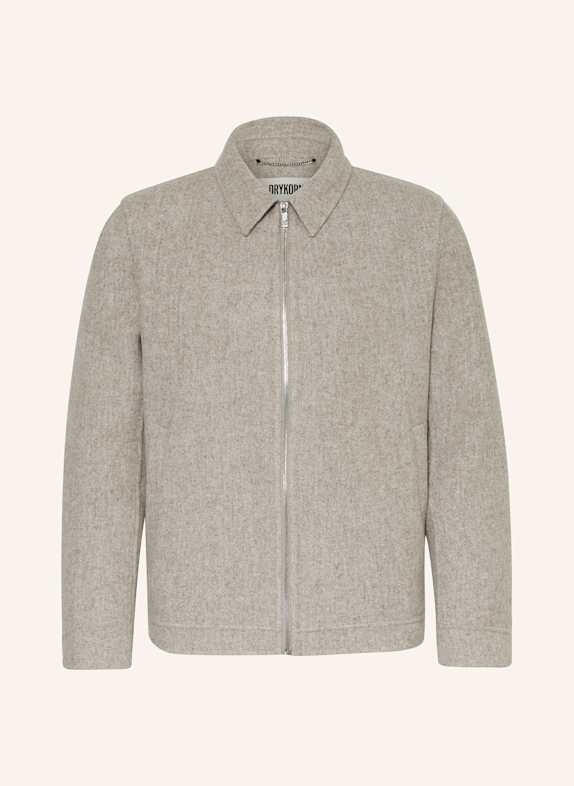 DRYKORN Overjacket RIKKA TAUPE/ CREME