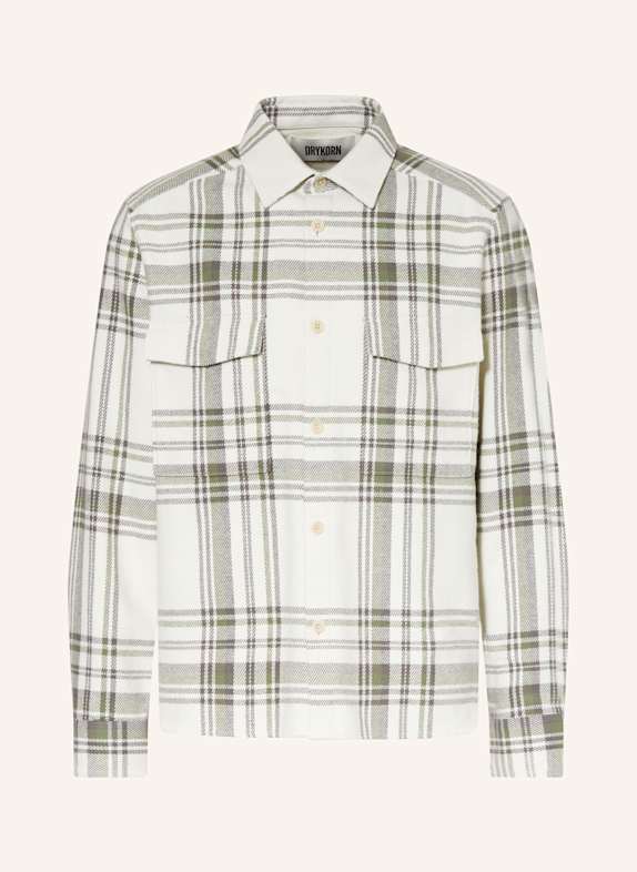 DRYKORN Overjacket GUNRAY GRÜN/ GRAU/ WEISS