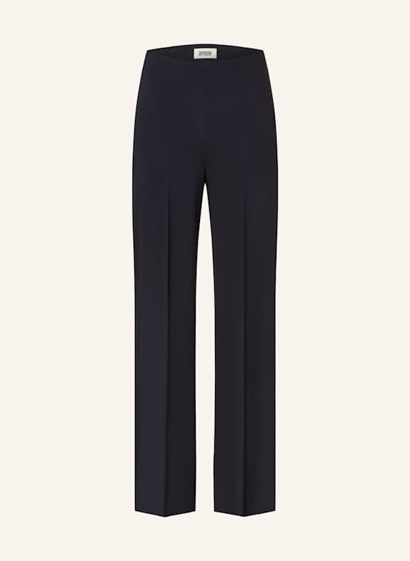 DRYKORN Marlenehose BEFORE aus Jersey DUNKELBLAU