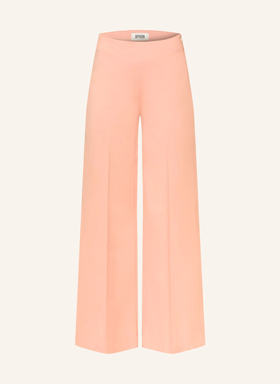 DRYKORN Marlenehose BEFORE aus Jersey HELLORANGE