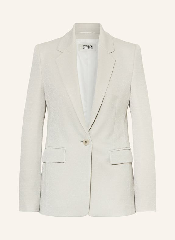 DRYKORN Jerseyblazer ATLIN mit Glitzergarn ECRU