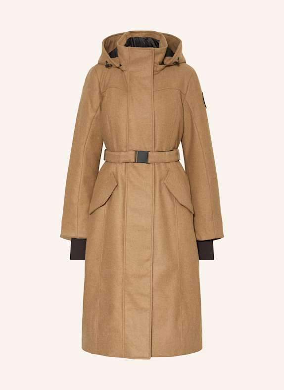 CANADA GOOSE Daunenmantel BALA mit abnehmbarer Kapuze CAMEL