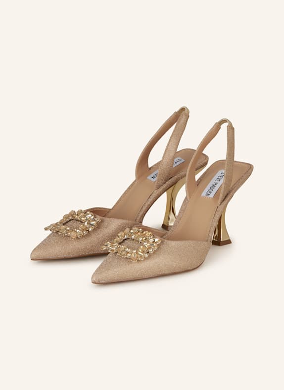 STEVE MADDEN Slingpumps NEALA mit Schmucksteinen ROSÉGOLD