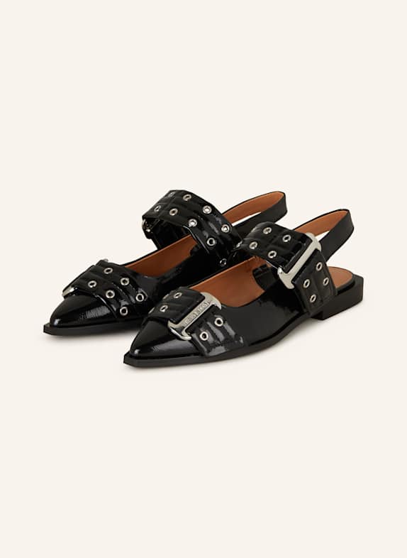 STEVE MADDEN Slingballerinas GRAND AVE SCHWARZ