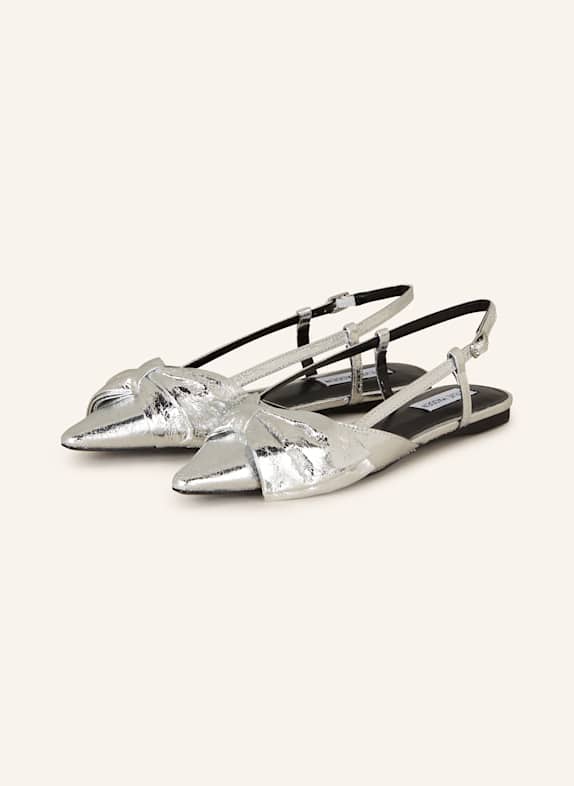 STEVE MADDEN Slingballerinas DAZZLED SILBER