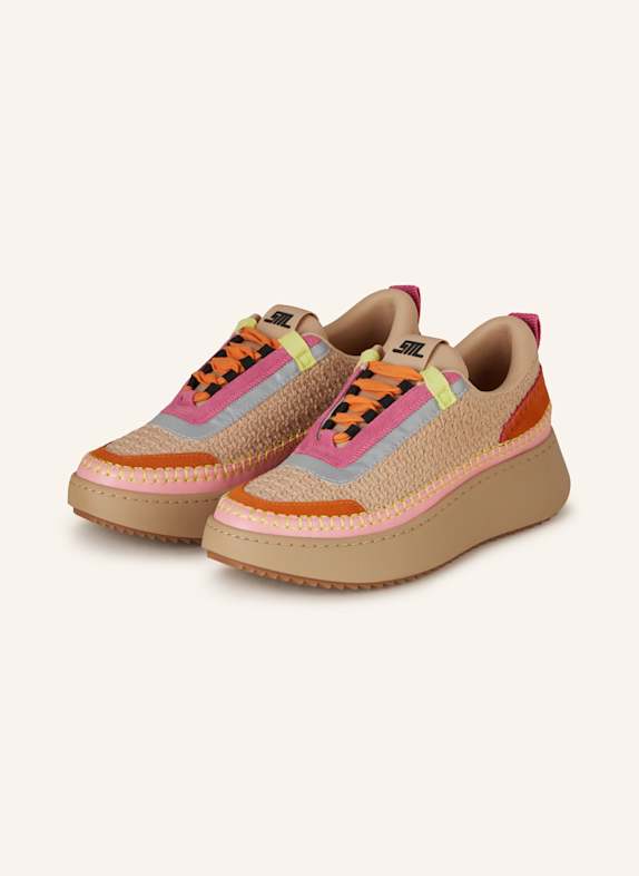 STEVE MADDEN Sneaker DOUBLETAKE ROSÉ/ NEONPINK/ SILBER