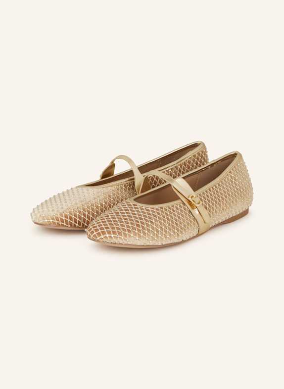 STEVE MADDEN Ballerinas REJOICE-R GOLD