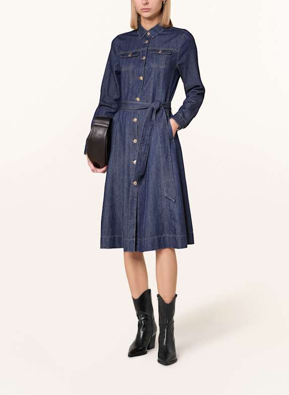 MORE & MORE Džínové šaty 0962 middle blue denim