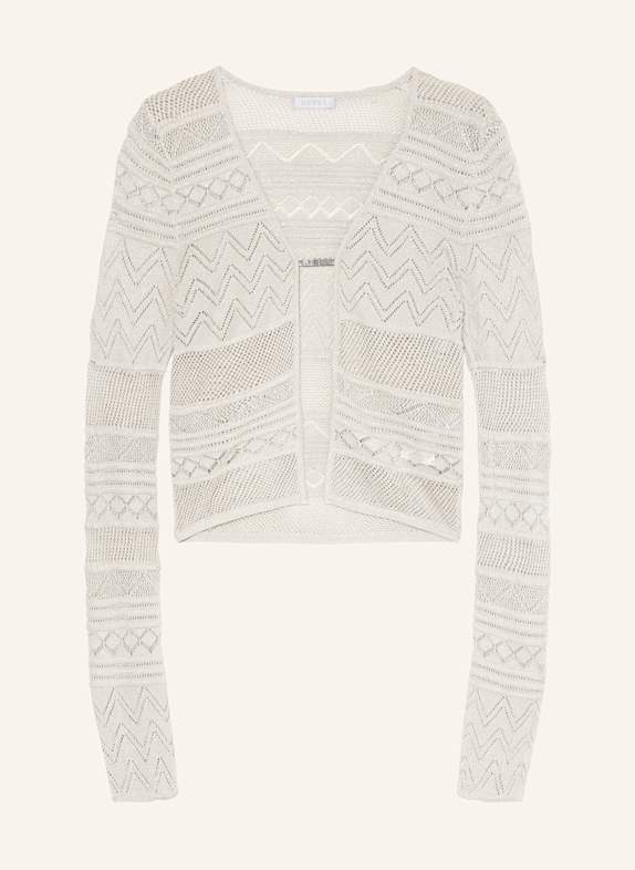 GUESS Strickhülle NELLIE mit Glitzergarn TAUPE