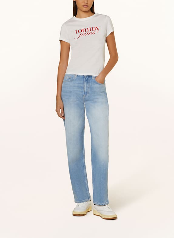 TOMMY JEANS Jean droit LAYLA 1AB Denim Light