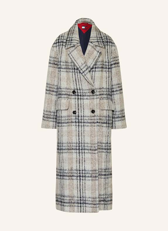 TOMMY JEANS Cabanmantel WEISS/ DUNKELBLAU/ HELLBRAUN