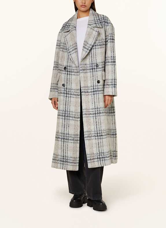 TOMMY JEANS Cabanmantel WEISS/ DUNKELBLAU/ HELLBRAUN